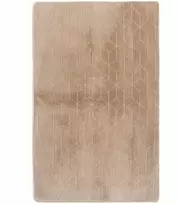 Strado Kilimas Rabbit 140x200 cm, smėlio spalvos – minkštas, malonus liesti, skirtas svetainei ir miegamajam