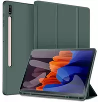 Dėklas na tablet Dux Ducis Dėklas Smart su laikikliu na rysik do Samsung Galaxy Tab S9 FE/S9/S10 FE, žalia
