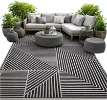 Strado Lauko kilimas Aspekt 160x220 cm – atsparus vandeniui terasai, balkonui ir sodui
