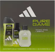 Adidas Pure Game Estuche 3 Piezas