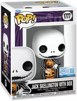 FUNKO POP! Vinilinė figūrėlė: The Nightmare Before Christmas - Jack Skellington with Box, ~8.9 cm