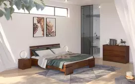 Skandica Medinė lova Sparta Maxi & ST - pušies mediena 180x200 - natūrali - 5902273652724