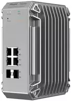 Šakotuvas Ruijie Networks RG-NIS3100-8GT4SFP-HP tinklo komutatorius Valdomas L2 Gigabit Ethernet (10/100/1000) PoE palaikymas Pilkas