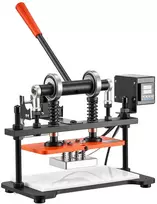 VEVOR Šildomas odos pjovimo presas 260 x 120 mm