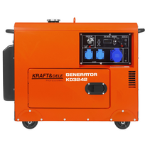 Dyzelinis elektros generatorius 7kW Kraft&Dele, KD3242