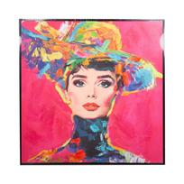 Paveikslas su rėmu „Audrey“, 82,5 × 82,5 cm