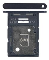Originalus SIM kortelės laikiklis Samsung A155 A15 4G Brave Black (service pack)