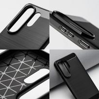 Juodas Carbon 2.0 dėklas Motorola G57 / G57 Power