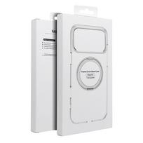 Skaidrus Frame Circle Stand dėklas Xiaomi Redmi 17 4G / 5G, suderinamas su MagSafe