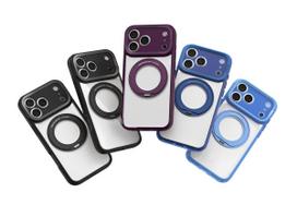 Šviesiai mėlynas X-ONE Dropguard 3S Shock Dominator dėklas iPhone 18 Pro / 17 Pro, suderinamas su MagSafe