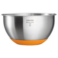 Dubuo Fiskars Functional Form 1084325, 21 cm, sidabro sp./oranžinė sp., 2.5 l