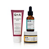 Veido priežiūros priemonių rinkinys Q+A skincare treats