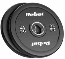 Diskinis svoris Rebel Beast, 2 x 2.5 kg, juoda sp.