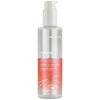 Joico Youth Lock Blowout Creme - nenuplaunamas plaukų kremas, skirtas apsaugoti brandžius ir pažeistus plaukus, 177 ml
