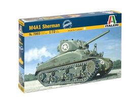 Italeri - M4A1 Sherman, 1/72, 7003