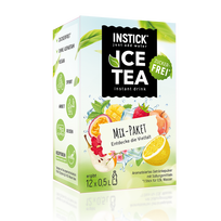 INSTICK Ice Tea – Skonių mišinys / S (12x0,5l)