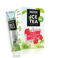 INSTICK Ice Tea – Hibiskas ir vyšnių žiedai / S (12x0,5l)
