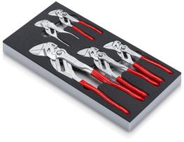 KNIPEX vandens siurblio replių ir veržliarakčių rinkinys, 5 dalių 00 20 01 V24
