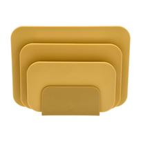 Iš plastiko pjaustymo lentelės 3 vnt. su stovu 35,5 x 26,5 cm Choptima – Rosti