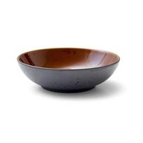 Juodos spalvos/gintarinės spalvos sriubos iš akmens masės lėkštė ø 24 cm Gastro Black/Amber – Bitz