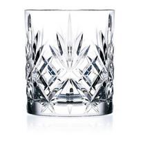 Iš krištolinio stiklo stiklinės 6 vnt. viskiui 310 ml Melodia – Lyngby Glas