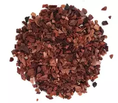 Dekoratyvinė rožinė kvarcito skalda 5–10 mm, 1000 kg maišeliais po 20 kg