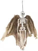 Kabantis angelo skeletas 40 cm – Helovino dekoracija