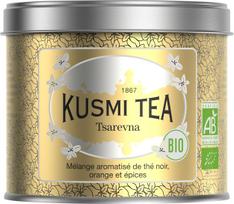 Kusmi Juodoji arbata ekologiška Organic Tsarevna skardinėje 100 g