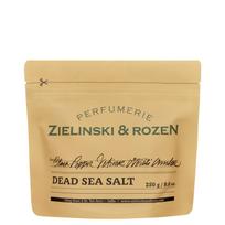 ZIELINSKI & ROZEN Black Pepper, Vetiver, Neroli, Amber Dead Sea Salt 250g