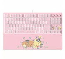Razer Ornata V3 Tenkeyless | Gaming keyboard | Wired | US | Razer Mecha-Membrane Switches | Wrist Rest | Pikachu Eevee Edition