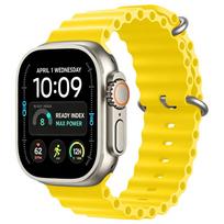 TECH-PROTECT ICONBAND PRO APPLE WATCH 4 / 5 / 6 / 7 / 8 / 9 / SE / ULTRA 1 / 2 (42 / 44 / 45 / 49 MM) GELTONAS