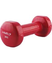 Vinilu dengtas hantelis HMS 17023, 1 vnt. - 2 kg