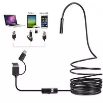 K&F Concept K&F Wireless USB Inspection Camera, Waterproof Endoscope Inspection Camera with 6 LED Lights, 3 in 1 GW45.0005