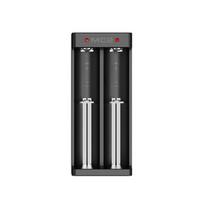 Įkroviklis Li-ion 18650 USB-C cilindrinėms baterijoms/elementams – 2 kanalai