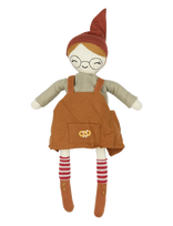Fabelab - Christmas Elf Doll - Nana - Pliušinis žaislas - Ruda