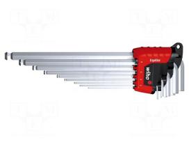 Wrench: hex key-set | Chrom-vanadium steel | chromium | MagicRing®