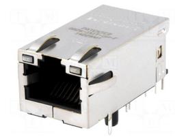 Connector: RJ45 | socket | data transfer | PIN: 8 | Cat 5e | shielded