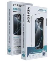 Juodi apsauginiai grūdinti stiklai Apple iPhone 17 Pro / 18 Pro telefonui "6D Veason Pro Glass Set 10in1"