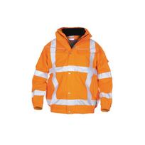 Pilotinė striukė, oranžinė, M dydis, JK: 36-38/EU: 50, „Simply No Sweat“, „Foxhol by Hydrowear“