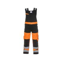 Kombinezonas, 4XL dydis, gero matomumo, oranžinis/juodas, madinga, gerai matoma tampri linija, gamintojas „Hydrowear“