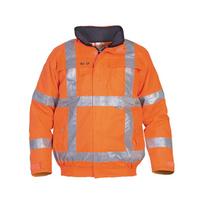 Pilotinė striukė, oranžinė, 4XL dydis, UK:48/EU:64-66, Tenderline, Helios by Hydrowear