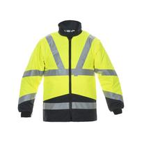 Parka striukė, gerai matoma, geltonai mėlyna, dydis S, UK:34/EU:48, Tenderline, Pluto, Hydrowear