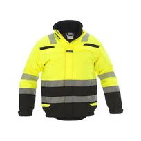 Pilotinė striukė, didelio matomumo, geltonai juoda, L dydis, UK:40/EU:52-54, RS Line, Umag, Hydrowear