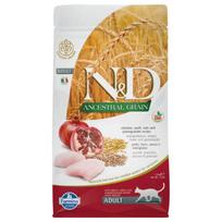 Farmina N-D Ancestral Grain Cat Low Grain Chicken - Pomegranate sausas maistas suaugusioms sterilizuotoms katėms, 10 kg