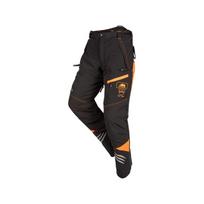 Grandininio pjūklo kelnės, XL, juodos/oranžinės, Ninja