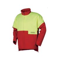 Miškininko striukė, raudonai geltona, 3XL dydis, UK:46/EU:62, „Flex“, KWF by SIP