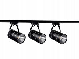 Šviestuvų sistema 3x Led Plus 23w 6000k, 1,5m ilgio vienfazis bėgelis