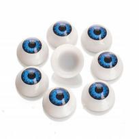 Plastikinės akys žaislams 20x10mm 8vnt