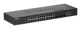 D-Link 28-Port Gigabit Stackable Smart Managed Switch with 4 x 10G SFP+ Ports