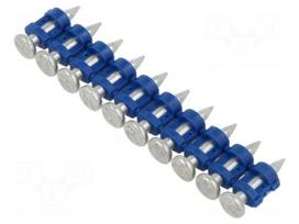 Nails | Ø: 6mm | L: 17mm | 1000pcs | concrete,nailer,steel